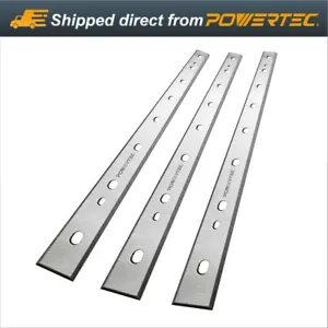 POWERTEC 13" Planer Knives for DeWalt DW735 / DW7352 - Set of 3 (12800) - Picture 1 of 8
