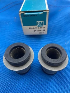 55-75 Chevrolet General Motors NOS Lower Control Arm Shaft Bushing (2) # 3714368 - Picture 1 of 9