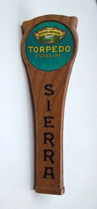 Sierra Nevada Brewing Torpedo IPA 3 Sided 7" Wood Beer Bar Tap Triangle Handle - Picture 1 of 4