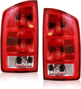 Boine Tail Light Compatible With 2002 2003 2004 2005 2006 Dodge Ram 1500 Red - Picture 1 of 7