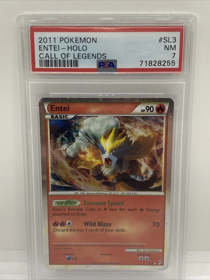 Entei (Shiny) SL3 Call of Legends Holo - Image 1 of 2