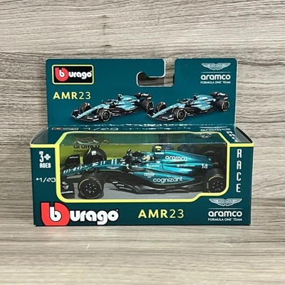 Bburago F1 Aston Martin Fernando Alonso AMR23 1:43 Foto 1 de 3