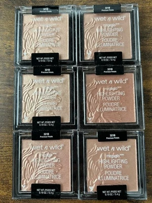 WET N WILD MegaGlo Highlighting Powder - Precious Petals 321B - 6 PACK - See Pic - Image 1 of 3