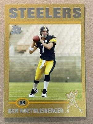 Ben Roethlisberger 2004 Topps Gold RC #311 serie #'d 463/499 casi Mt Steelers Foto 1 de 2