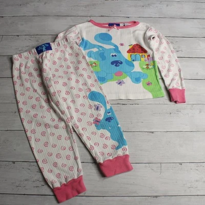 Juego de pijama vintage Blue's Clue para niña talla 4 4T Foto 1 de 4