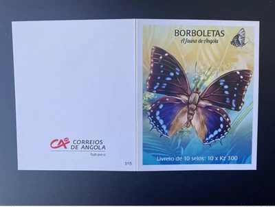 Angola 2018 Mi. 1926 -1929 Carnet MH Papillons Butterflies Borboletas MNH - Photo 1/2