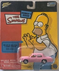 Homer's Sedan The Simpsons Johnny Lightning 1:64 Diecast Car New 2003 - Picture 1 of 2