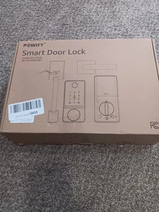 POWIFY Keyless Entry Türschloss mit Griff, APP-Steuerung Smart Front Lock Set - Bild 1 von 14