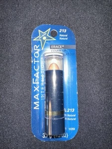 VINTAGE MAX FACTOR INTERNATIONAL #213 NATURAL NATURAL ERACE COVER-UP MAKEUP RARE - Bild 1 von 3