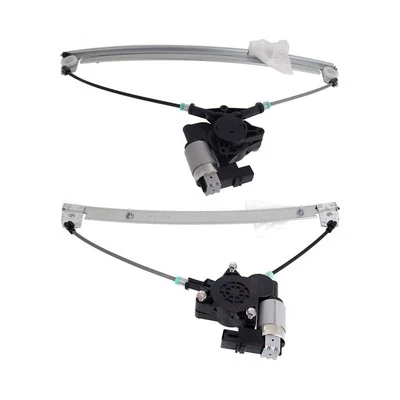 For Mazda 3 2004-2009 Window Regulators Passenger Side Pair Front And Rear Power - Image 1 of 4