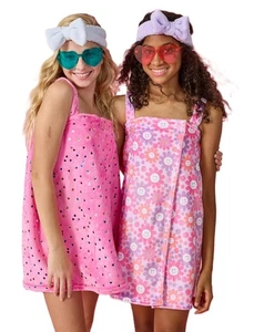 iscream Kid Girls' Silky Soft Plush Spa Wrap Size 4-14 - Picture 1 of 11