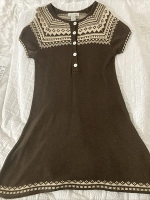 Sweater Project Knit Dress Woman’s Size XL Fair Isle Knitting - Image 1 of 4