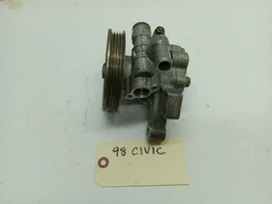 96-00 Honda Civic Used Power Steering Pump with Pulley OEM - Picture 1 of 5