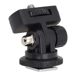 Cold Shoe Adapter for Cameras 1/4 Inch Screw for Quick Accessory Attachment - Picture 1 of 12