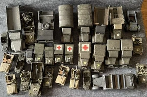 Lot of 30 Small Vintage Military Vehicles Trucks & Jeeps Some Marked DBGM - Picture 1 of 2