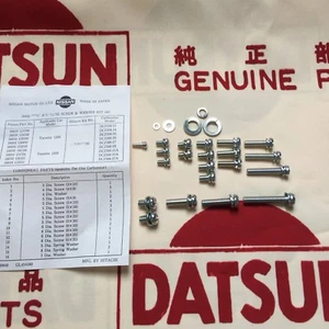 Kit de tornillos de reparación de carburador DATSUN 1200 Ute Late 8910 (para NISSAN C120 C22 B122) - Imagen 1 de 12