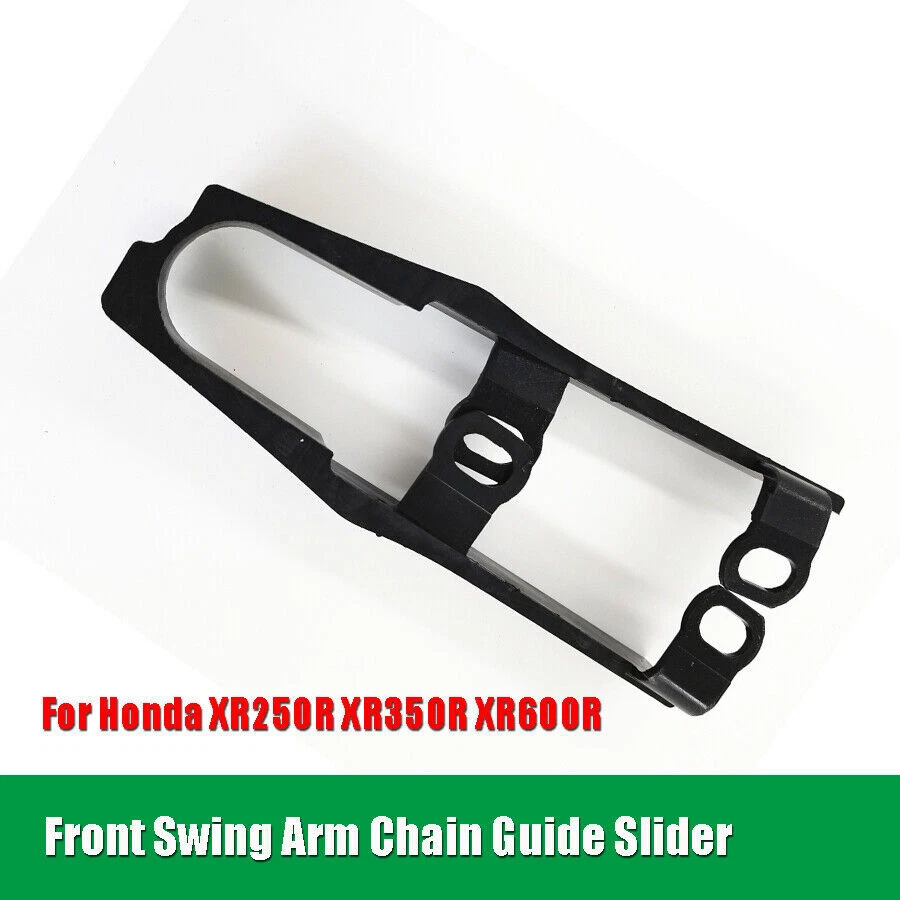 Black Rubber Front Swing Arm Chain Guide Slider For Honda XR250R XR350R XR600R - Image 1 of 4