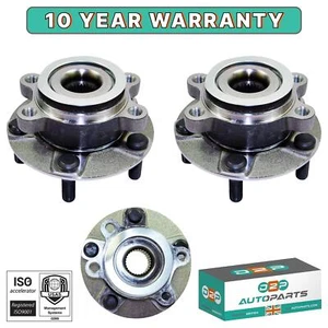 FOR NISSAN QASHQAI X-TRAIL T31 2007-2013 FRONT HUB WHEEL BEARING KITS PAIR - Picture 1 of 11