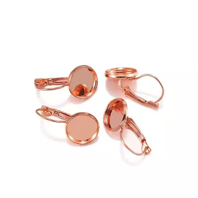 10PCS Time Gem Tray Earrings Hook Inner Diameter 8-25MM DIY Accessories - Image 1 of 4