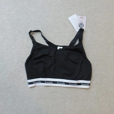 Sujetador de lactancia Bravado para mujer pequeño negro copa extendida confort maternidad nuevo con etiquetas Foto 1 de 4