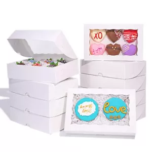 8x5x2 Inch 20PCS Cookies Boxes Chocolate Covered Strawberries Boxes Bakery Bo... - Picture 1 of 6