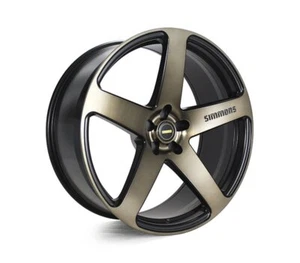 To Suit MERCEDES BENZ ML CLASS WHEELS PACKAGE: 22x9.5 Simmons FR-C Copper Tin... - Picture 1 of 2