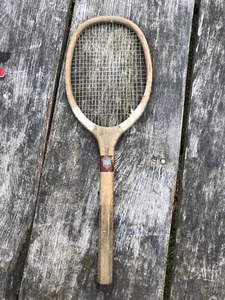 Raquette ancienne en bois WILLIAMS & CO PARIS "The London" - Imagen 1 de 22