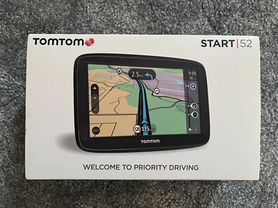 TomTom Start 52 EU45 T 5 Zoll GPS - Navigationsgerät - Schwarz - Bild 1 von 3