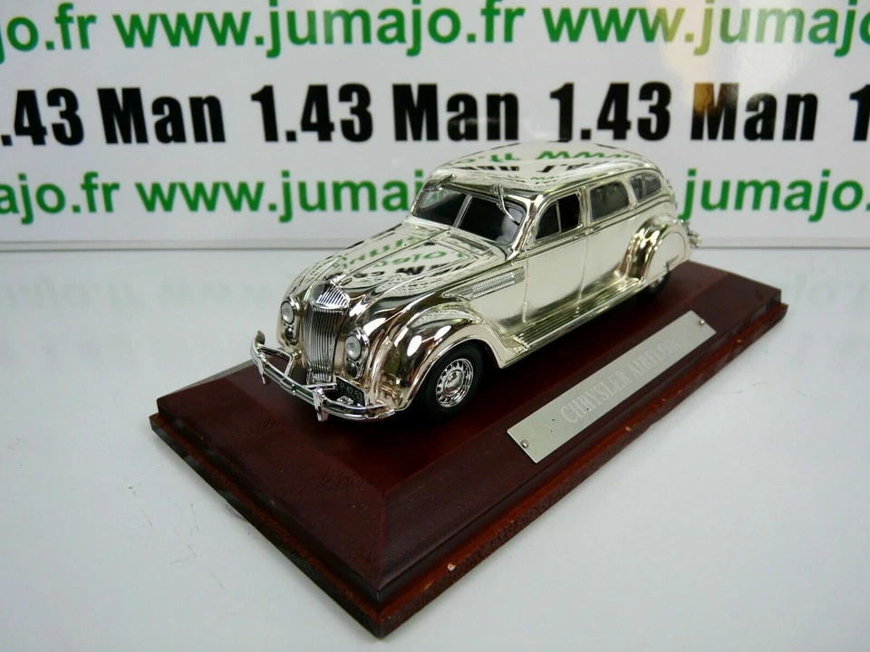 SIL25 VOITURE 1/43 IXO CHROME : Chrysler Airflow - Immagine 1 di 1