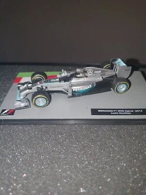 FORMULA 1 F1 AUTO COLLECTION SCALA 1/43 - Mercedes F1 W05 hy-L.Hamilton-Teca Box - Immagine 1 di 4