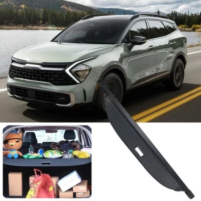 Cubierta de seguridad negra para maletero de carga para Kia Sportage 2023-2024 Foto 1 de 4