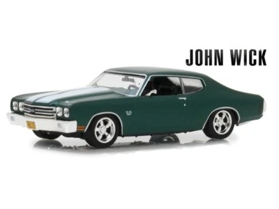 Chevrolet Chevelle SS 396 1970 (John Wick) modelo a escala 1:43 - Greenlight 86541 Foto 1 de 3