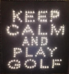 Keep Calm and play golf Neon Led Sign,Shop sign,Store sign,business window sign  - Picture 1 of 1