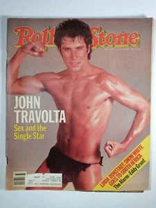 Swimsuit JOHN TRAVOLTA Linda Ronstadt Rolling Stone Magazine August 18 1983 - Picture 1 of 2