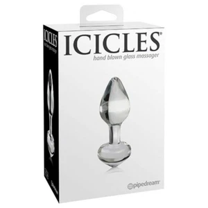 Plug De Vidrio Falo Anal Icicles no.44 - Imagen 1 de 6