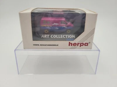 HERPA 1:87 VW T4 TRANSPORTER COLLEZIONE D'ARTE VACANZA - Immagine 1 di 3
