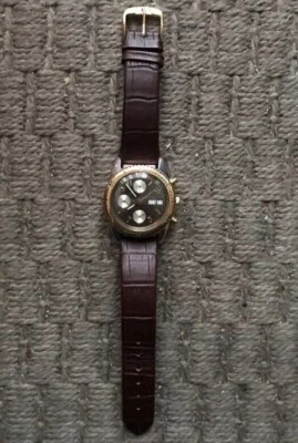 RARE ANCIENNE MONTRE HOMME MONDIA BY ZÉNITH BREVET AUTOMATIQUE VALJOUX 7750 SWIS - Photo 1/4