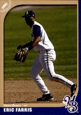 2007 Helena Brewers Grandstand #8 Eric Farris Chandler Arizona AZ Baseball Card