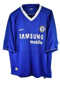 UMBRO Chelsea FC 2005-06 Home Football Shirt Chest size 46" Mens Casual Outdoors - Picture 1 of 8