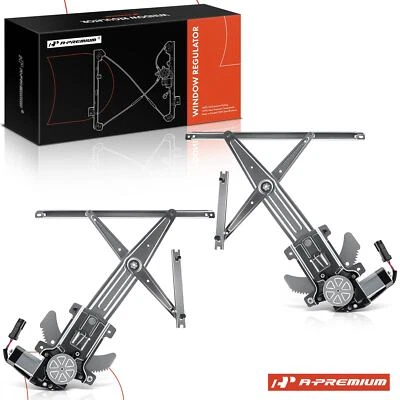 2x Window Regulator W/Motor Front L& H for Chevy Colorado GMC Canyon Isuzu 04-11 - Image 1 of 4