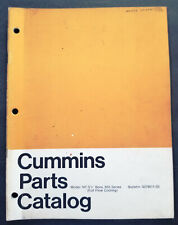 Cummins - Model NT 5 1/2" Bore 855 Series Engines Parts Book Manual 