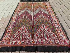 Small Rug, Vintage Turkish Small Kilim, Doormat Bedroom Rug 38"X65" Kelim Carpet