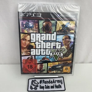 Grand Theft Auto Five V Sony PlayStation 3 GTA 5 PS3 (Neu/Ovp) SEALED VGA Ready  - Bild 1 von 3