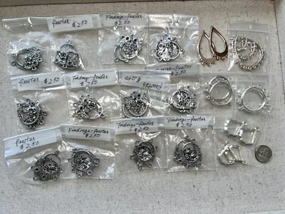 18 Pairs Chandelier Earring Findings Components DIY Jewelry Making Foto 1 de 4
