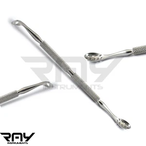 Extractor de comedones removedor de espinillas cuidado de la piel acné espinilla mancha cuchara doble - Imagen 1 de 3