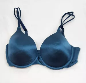 Victoria Secrets Grey Padded Biofit Demi 34 D Bra - Picture 1 of 6