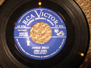 Perry Como 'Santa Claus Is Comin' To Town/JIngle Bells' 45 EX - Picture 1 of 2