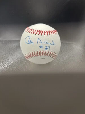 RAY SADECKI St. Louis CARDINALS Signed Non Official Baseball  Autograph - Image 1 of 4