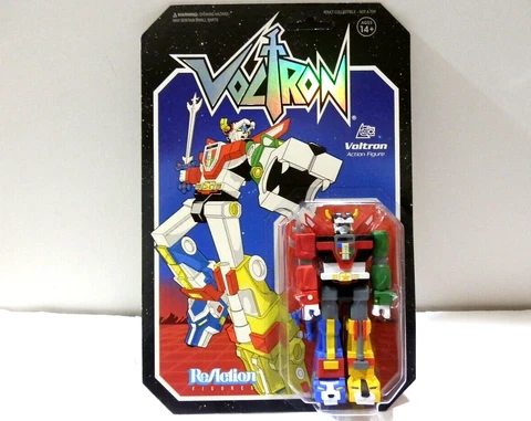 Super 7 Voltron Defender Of The Universe 3 3/4" Reaction Figure Cover