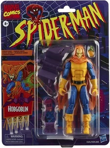 "Figura de acción Hasbro 2022 Marvel Legends Retro Spider-Man Hobgoblin 6"" cardada" - Imagen 1 de 14